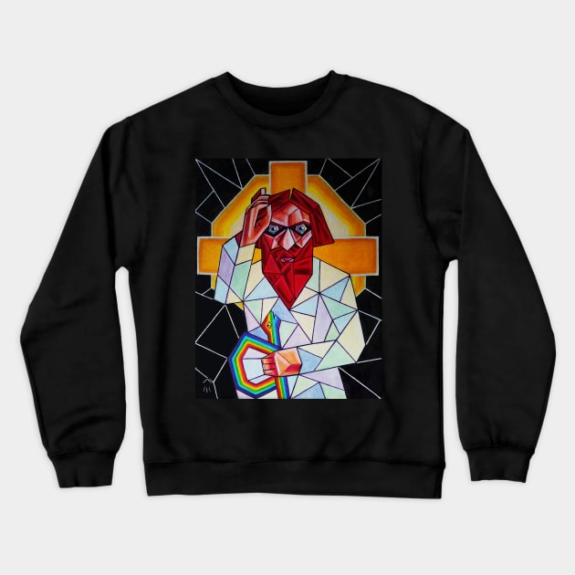 Friend-B Crewneck Sweatshirt by PopCubism